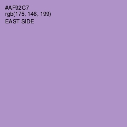 #AF92C7 - East Side Color Image
